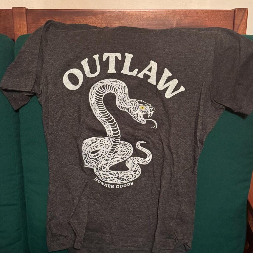 Y2k 90s Super Soft Outlaw snake festival graphic tee Small Retro‎
